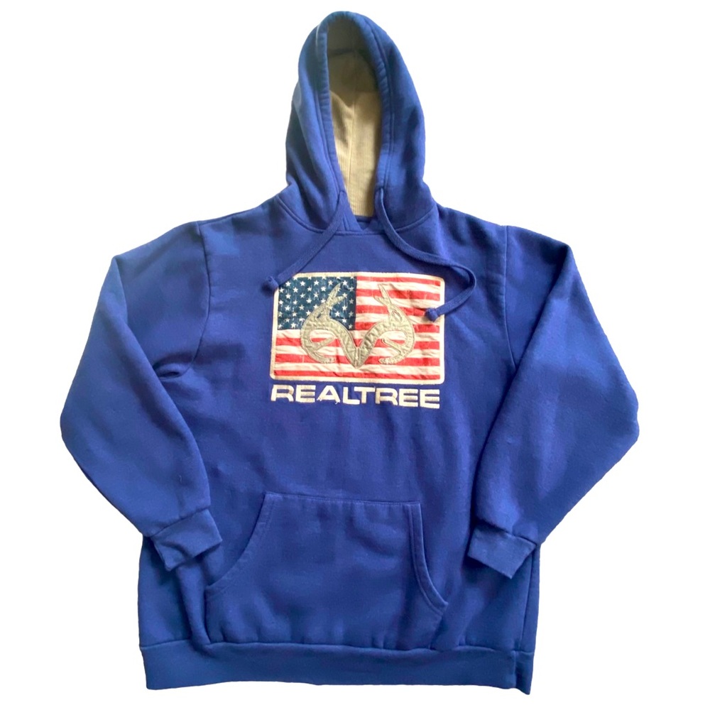 RealTree Patriotic hoodie - new w/o tags